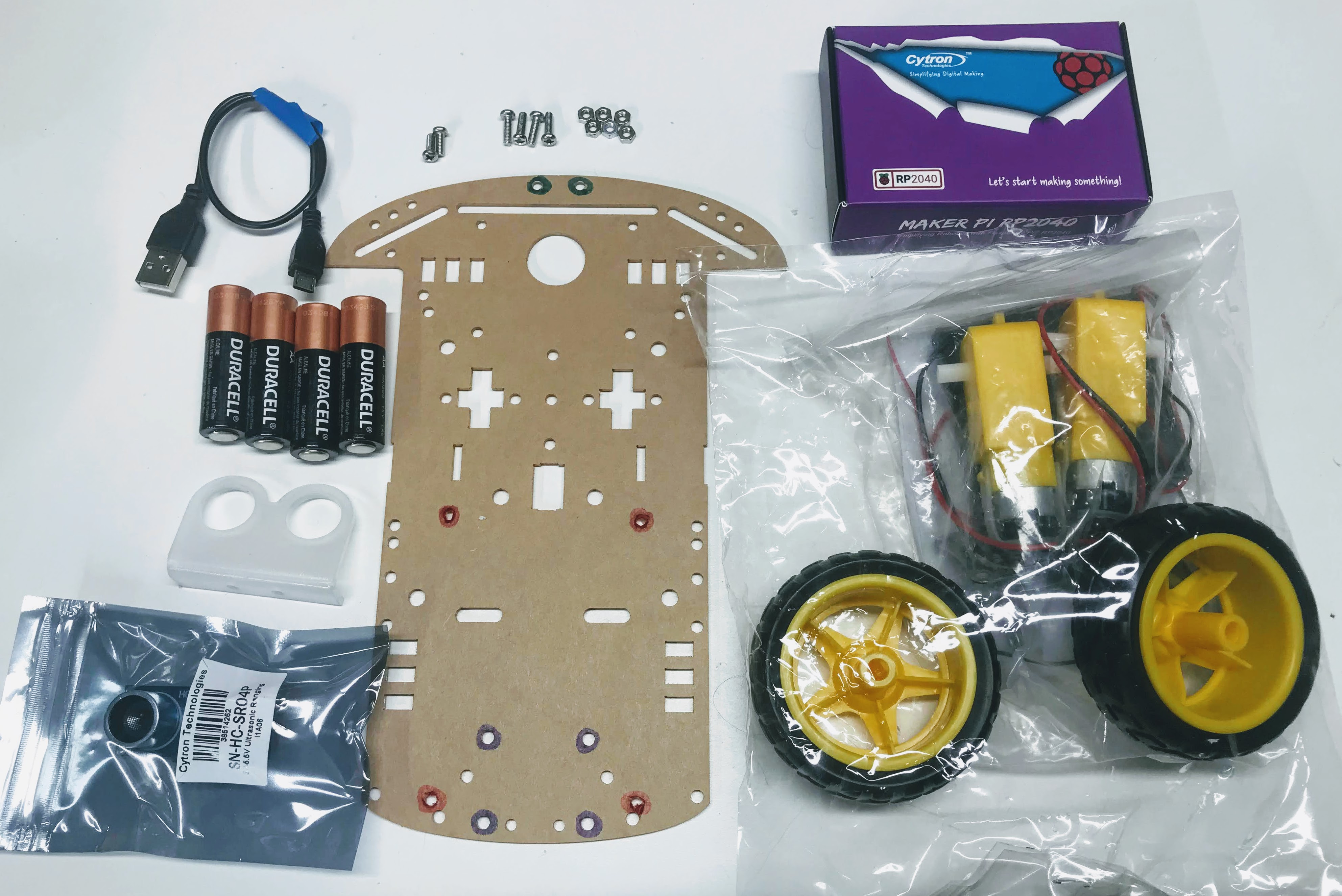 Cytron Ping Kit Parts