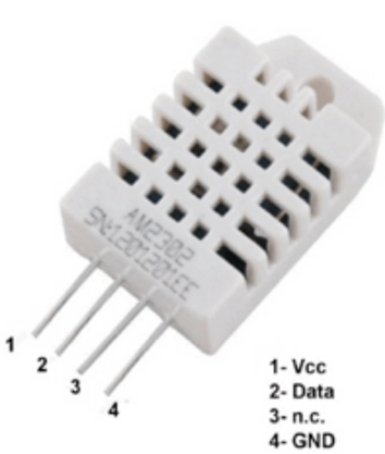 DHT22 or AM2302 Temperature and Humidity Sensor